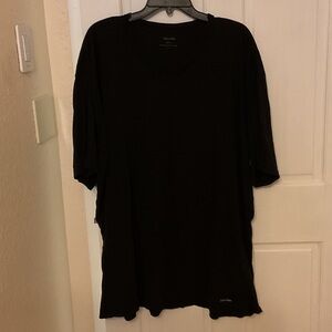 Calvin Klein Black Crew Neck Short Sleeve Tee